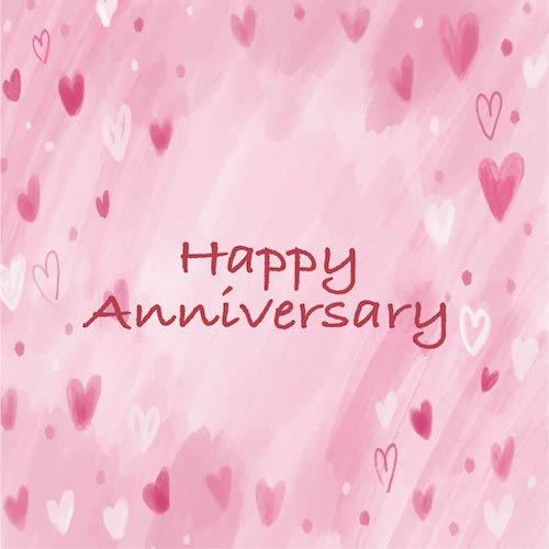 Hearts Anniversary Greeting Card - Paper.co.tz