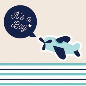 Plane Baby Boy Greeting Card