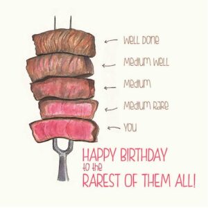 Rare Birthday Greeting Card