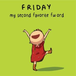 F Word Greeting Card