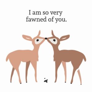 Fawned Greeting Card