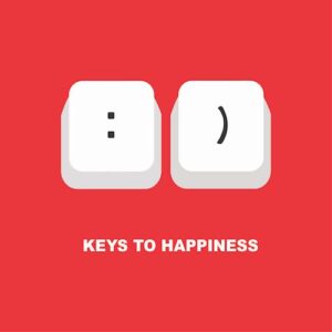 Happy Keys Greeting Card
