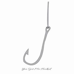 Hooked Greeting Card