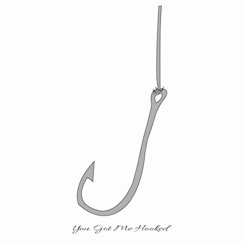 Hooked Greeting Card