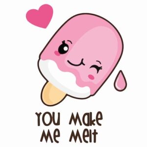 Make Me Melt Greeting Card