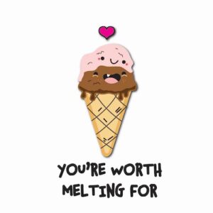 Melting Greeting Card