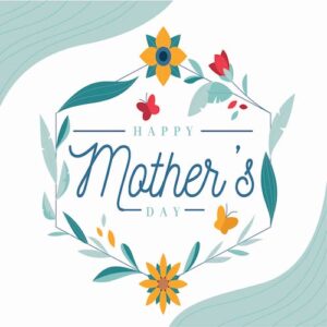 Curvy Mother's Day Greeting Card