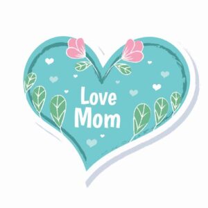 Hearty Green Mother's Day Greeting Card
