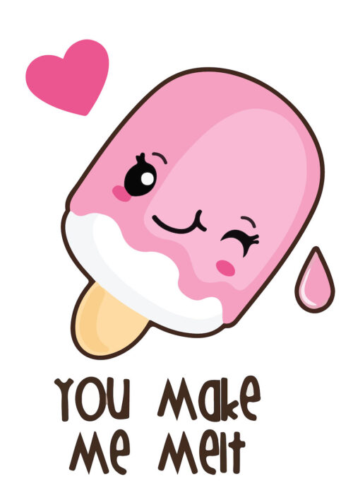 Make Me Melt Greeting Card