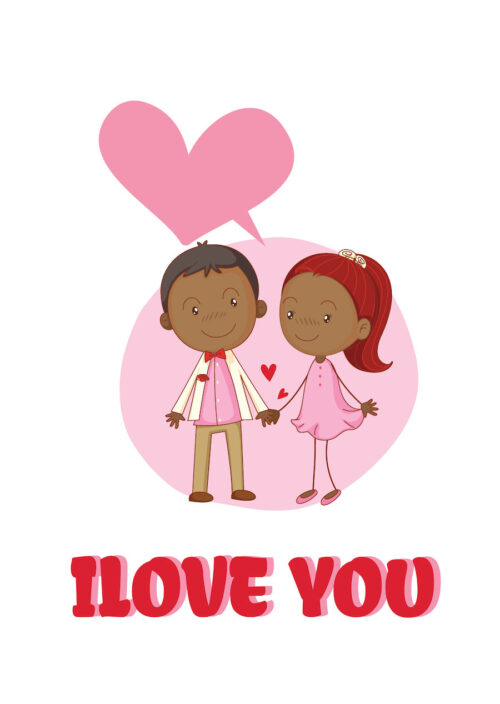 Heart Speech Greeting Card