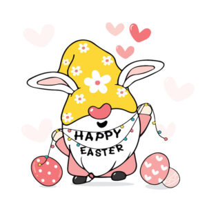 Easter Hat Greeting Card