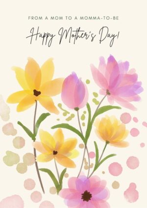 Momma To Be Mother's Day Greeting Card