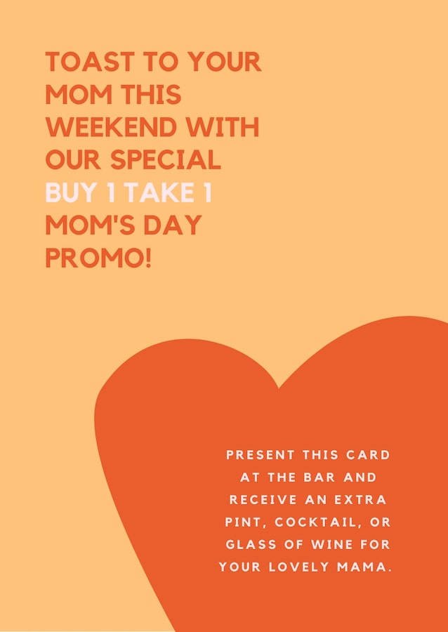 Cheers to Mother's Day Greeting and Discount Card - Image 2