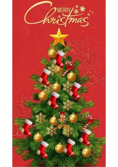 Christmas Tree Greeting Card