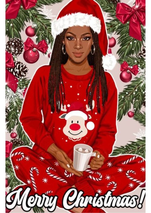 Christmas Attire Greeting Card